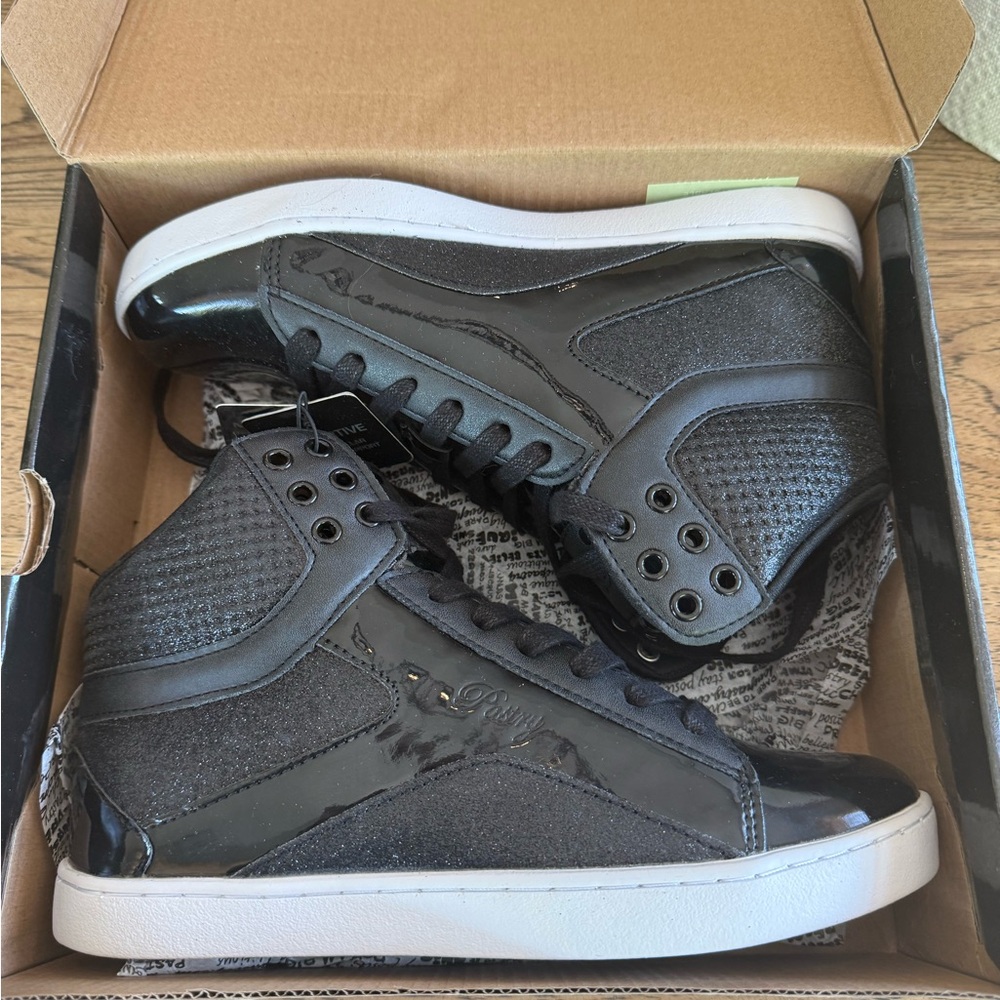 Pastry Sparkle Black Sneakers